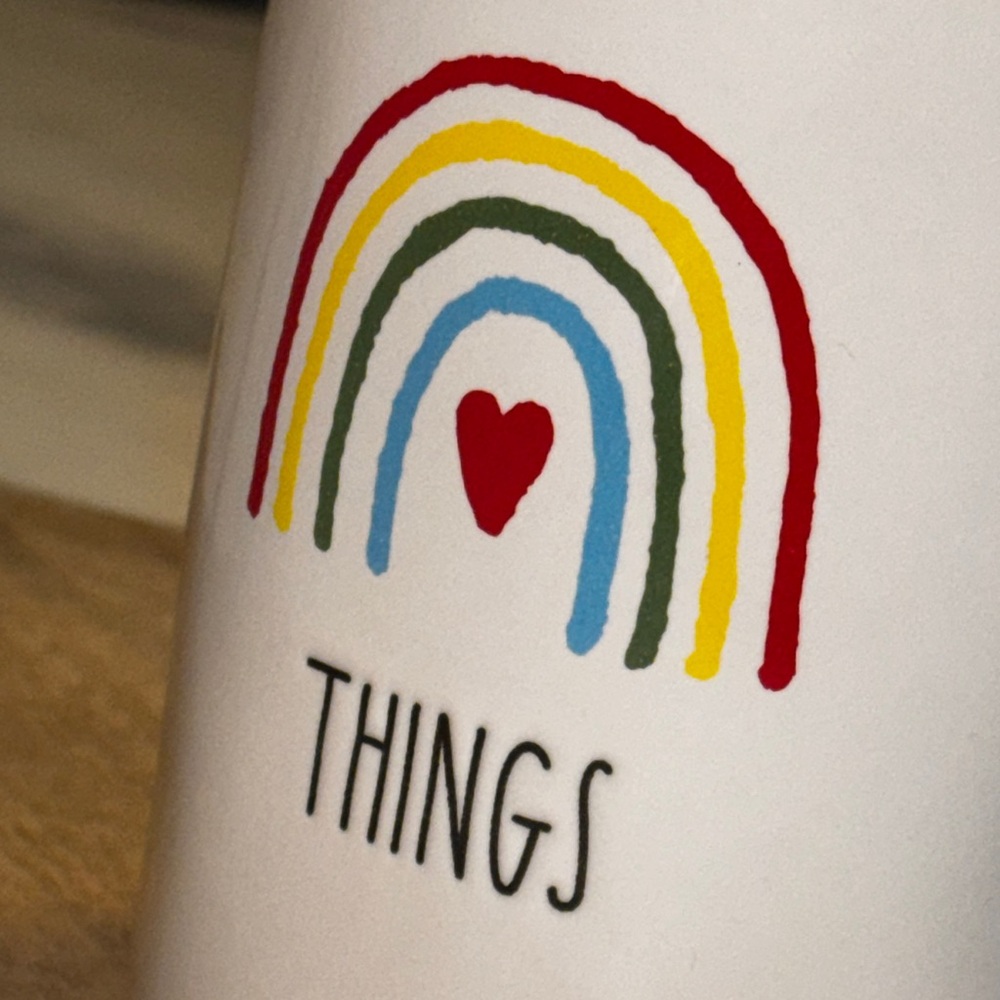 Rae Dunn Artisan Collection Ceramic “Things” canister - Picture 8 of 8